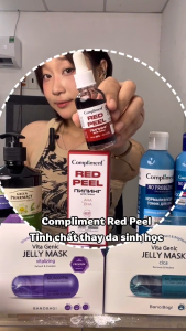 Serum Red Peel Compliment AHA 30% + BHA 2% cải thiện làn da se khít chân lông 27ml