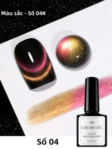 Bộ 6 Lọ Sơn Gel Móng Tay Mắt Mèo Từ Tính 10ml Kèm Dải Đèn Quà Tặng Giáng Sinh Cho Nữ Combo Sơn Gel Acrylates Copolymer