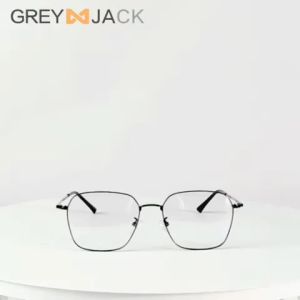 Grey Jack Kacamata Kotak Metal Style Trendy Bisa Minus Antiradiasi Blueray Photocromic 10129
