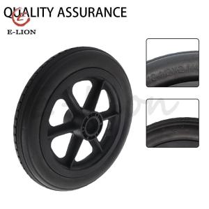 Original 12 1 / 2x2 1 / 4 Solid Wheel Wheelchair Parts Rear Wheel 12 Inch PU Tire Inflation Free Wheel Manual Wheelchair Wheel