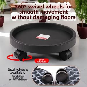 Waterproof Rolling Planter Saucer Large