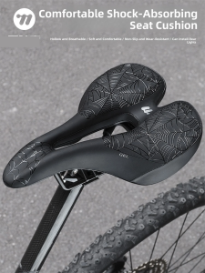 West Biking | Thick Soft Shock Absorbing Wide Bicycle Saddle
