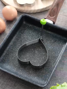 Combo 4 Khuôn trứng gián trứng - Bộ 4 Khuôn Inox Tạo Hình Chiên Rán Trứng ( hình ngẫu nhiên )