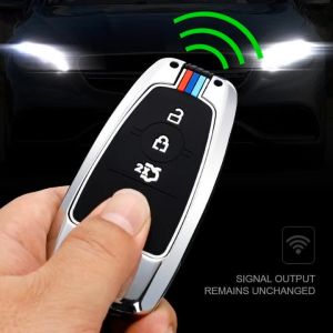 Bao Da Ốp Bảo Vệ Chìa Khóa Điều Khiển Từ Xa Phản Quang Phù Hợp Xe Ford Ecosport Everest Ranger Explorer 2019