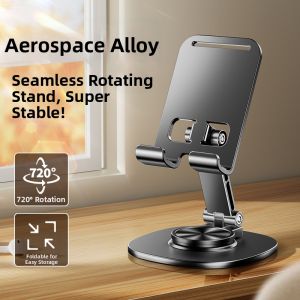 JINHUAN | Rotatable Foldable Portable 720 Degree Rotation Phone Tablet Stand