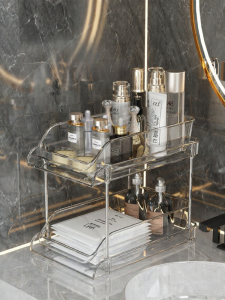 QIOEROUL | Pull-out Bathroom Storage Rack