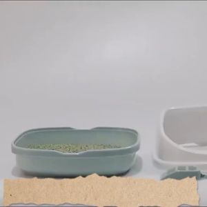 [ TẶNG KÈM XẺNG] Khay Vệ Sinh Cho Mèo Thành Cao Tiện Lợi