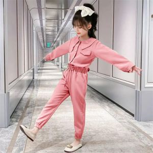 Stelan Kemeja Anak Perempuan Import Korea 3-11 Tahun