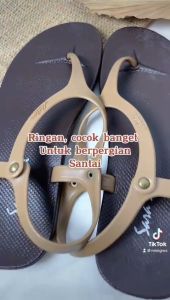 Sara Sara JESSELINE Sandal Jepit Wanita Sendal Tali Belakang Teplek Wanita Casual Cewek Korea Style