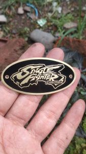 Emblem Sangkar Single Fighter