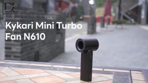 DL Mini Turbo Fan Strong Wind 100 Gear Wind Speed Kipas Tangan Usb Kipas Angin Digital Display Adjustable Turbo kipas angin 18000rpm