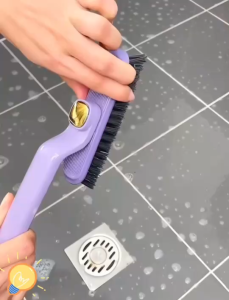 แปรงขัดทำความสะอาด หัวหมุนได้360องศา แปรงทำความสะอาขัดร่องยาแนวทำความสะอาดซอกมุมห้องน้ำ