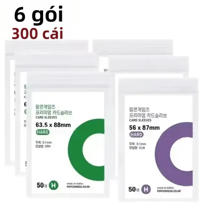 500 Chiếc HD Trong Suốt Kpop Idol Card Tay Áo Hàn Quốc Photcard Bảo Vệ Ốp Lưng 56x87mm 63.5x88mm Bắp Rang Đựng Thẻ Dành Cho Người Thu Thập