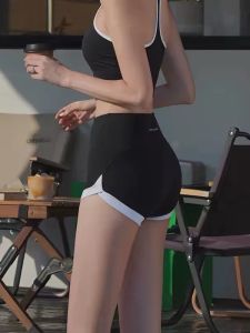 High Waist Tummy Control Buttocks Lifting Anti Peep Yoga Shorts