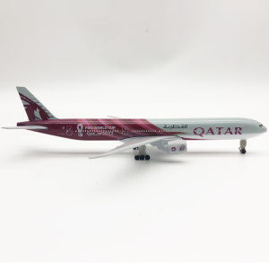 LEO 20cm Qatar Airways B777 Metal Diecast Airplane Plane Model Aircraft Toys Gift For Boys Kids Child Collection