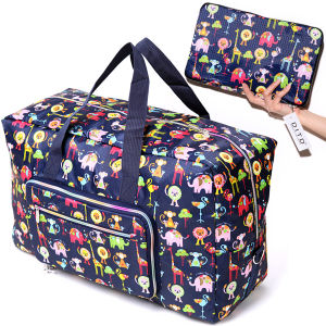 Large Capacity Foldable Travel Bag Handbag Luggage Bag for Women Portable Boarding Bag Waterproof Tourism Bag Delivery Bag Storage