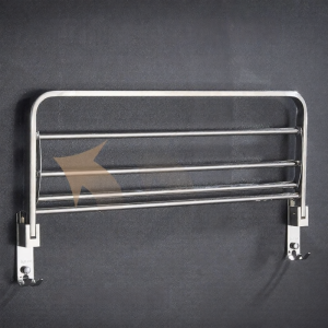 Stainless Steel Bathroom Towel Rack Wall Mounted Hole-Free