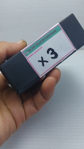 BOX hitam ukuran X3 buat project elektronik termurah di lazada
