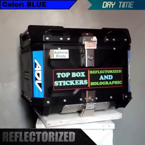 Alloy Top Box Sticker Waterproof ADV (REFLECTORIZED)