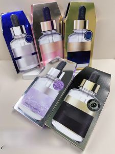 AHC Platinum Rose Gold Mask 24K Gold Steam Hyaluronic Acid Black Truffle Face Mask เซรั่มบำรุงผิวที่มีประสิทธิภาพสูงสำหรับผิวทุกประเภท