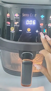 8L Multifunctional Smart Touch Screen Air Fryer
