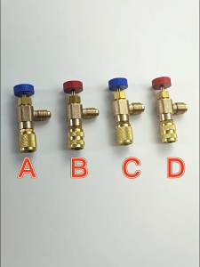 R22/R410 Air Conditioner Adding Fluorine Safety Valve Antifreeze Hand Leak-free Refrigerant Charging Valve