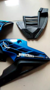 TUTUP MESIN YAMAHA NEW VIXION NEW COVER ENGINE LUMPUR TRANSFORMER VARIASI MOTOR