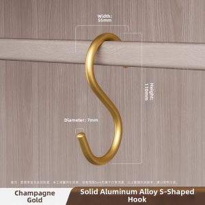 MINGZHI | Aluminum Large Multi-function S Hook