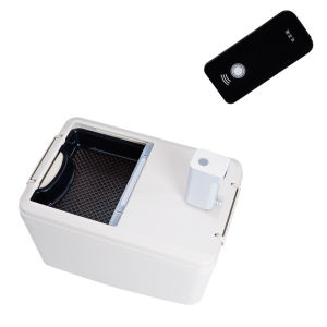 Electric Drain Pipe Silicone Tea Set Tea Tray Drainage System with Absorbent Ball Large Caliber Automatic Drainage Accessory