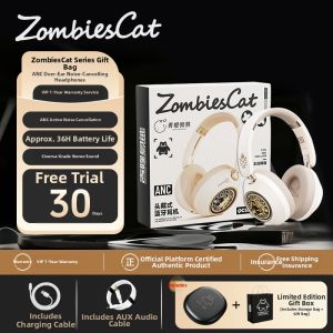 ZOMBIES CAT | Active Noise Cancelling Wired Gaming Headphones