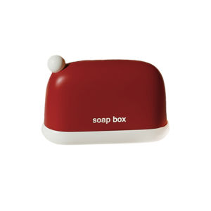 Portable Home Use Soap Dish Travel Sealed Drainable Bathroom Cover Soap Storage Box Cute Style Mass Appeal Asian Origin