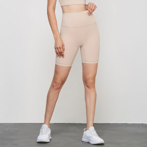 High Waist Fitness Shorts Womens Sport Yoga Pants Running Tight Womens Exercise Tights Uniform Size Four-Five Length