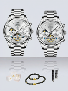 OLEVS | Mechanical Automatic Skeleton Fashion Business Waterproof Mens Watch