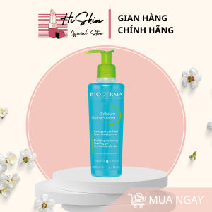 CHÍNH HÃNG- BIG SIZE 500ML CÓ TEM PHỤ Gel Rửa Mặt Ngăn Ngừa Mụn Cho Da Dầu Bioderma Sebium Gel Moussant