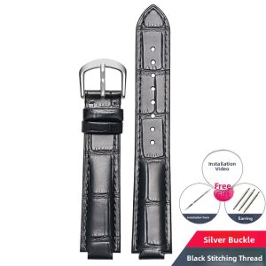 GANG JUE | Replacement Genuine Leather Watch Band for Men