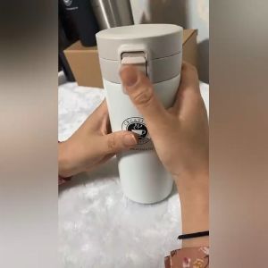380ml cốc cách nhiệt mẫu cốc cà phê chân không bằng thép không gỉ chống rò rỉ cho du lịch