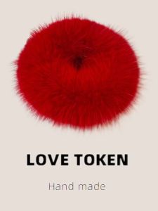 ริบบิ้นผมขนกระต่ายแท้ ริบบิ้นผมสุดน่ารัก ริบบิ้นผมขนสัตว์ ริบบิ้นผมแบบเรียบง่าย ริบบิ้นผมสุดเก๋ ริบบิ้นผมสุดไฮเอนด์