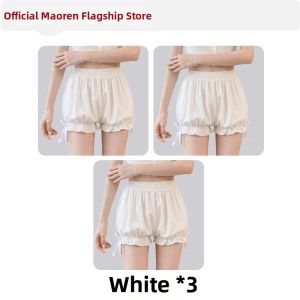 MiiOW | Blossom-design Wide-leg Lightweight Summer Anti-peeking Safety Shorts