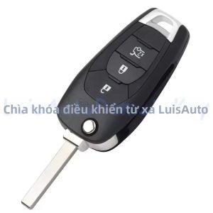 Vỏ Ốp Chìa Khóa Xe Chevrolet Onix Trax Sonic Spark Cruze XL7 XL8 - Vỏ Điều Khiển Từ Xa Dạng Gập 2/3/4 Nút Tương Thích Với Holden