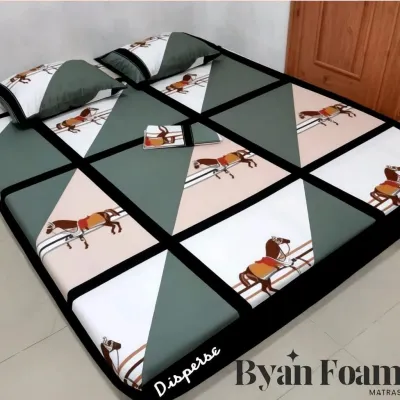 PROMO KASUR BUSA Gress EON D26 SUPER AWET ANTI KEMPES banyak ukuran dan motif pilih di varian ADA 6 MACAM UKURAN/ 180x160x10 busa grees / Kasur Lipat / Kasur Lantai / Kasur busa murah / Kasur single untuk anak kost / Motif Terlaris