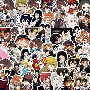 Waterproof Anime Decal Stickers Wild Dogs Decorative Paper Business Supplies Cultural Goods Waterproof Stickers