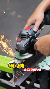 Máy mài máy cắt pin WORKFIX WF-AG100ATC ANTI- KICK BACK Không chổi than 3 Tốc độ 4 tính năng