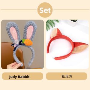 DUBAO | Cosplay Sweet Bunny Police Decorative Headband