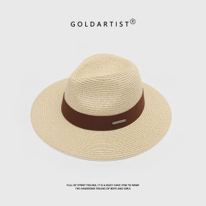 GOLD ARTIST | Large Fit Wide Brim Panama Hat