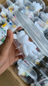 พร้อมส่ง DIY พวงกุญแจหมี อุปกรณ์ระบายสีรูปปั้นหมี ของเล่นสำหรับเด็ก (สำหรับเด็ก3ขวบ++)