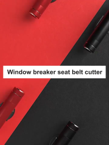 2 in 1 Car Safety Hammer Auto Emergency Glass Window Breaker Seat Belt Cutter Life-Saving Car Emerge