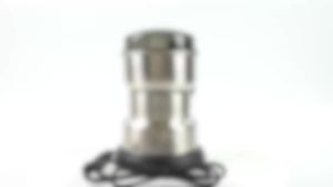 Electric Coffee Grinder 300W One Press Coffee Mill Grinder with Stainless Steel Blades Transparent Lid Portable for Beans Spice