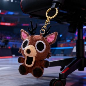 Hot 99 Nights In The Forest Deer Plush Toys Plush Keychain Accessoriesfor Backpack Cosplay Fans Birthday Gifts Halloween Gift