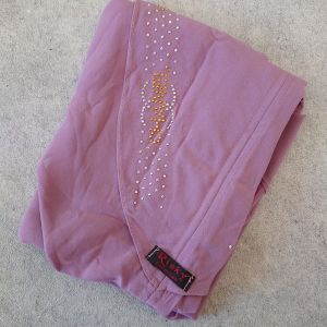 Jilbab Khimar Ceruty /Khimar Ceruty 2 Layer Payet Depan Super Cantik