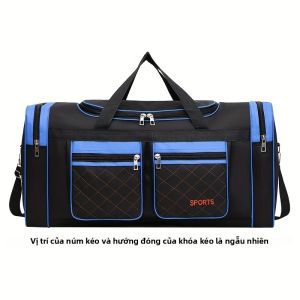 Túi Duffel Du Lịch Phong Cách Thông Thường Dung Tích Lớn Có Nhiều Ngăn & Túi Túi Du Lịch Thể Thao Nylon Cho Những Chuyến Đi Ngắn